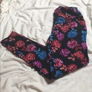 LuLaRoe Floral Leggings